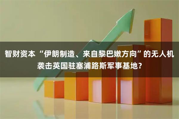 智财资本 “伊朗制造、来自黎巴嫩方向”的无人机袭击英国驻塞浦路斯军事基地？